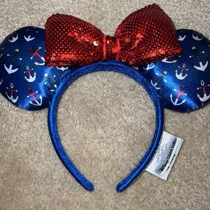 Disney Cruise Line 2019 Characters Ahoy Collection Minnie Mouse Ear Headband